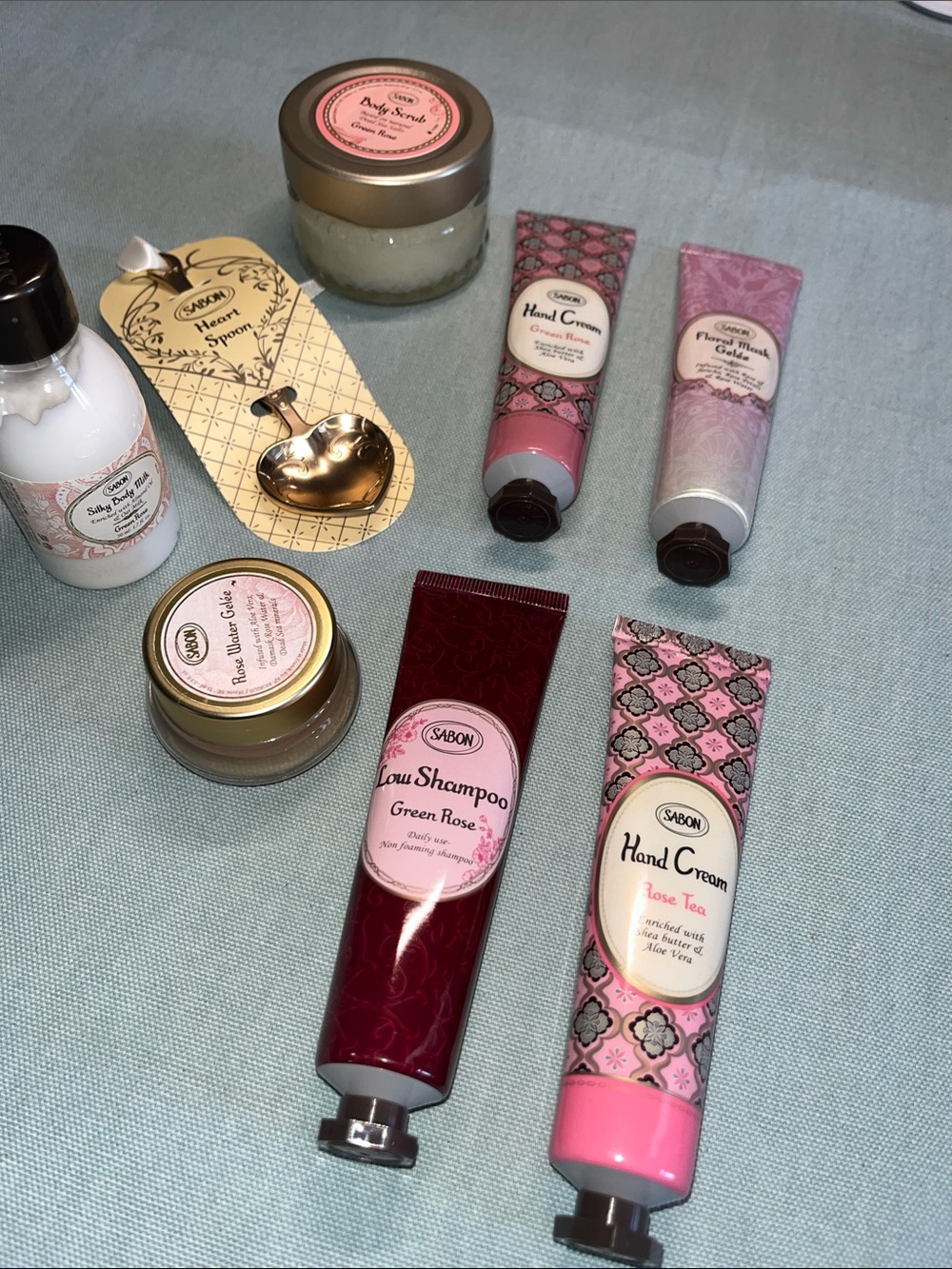 Pink Hand Cream & Body Care Set - Rose Tea